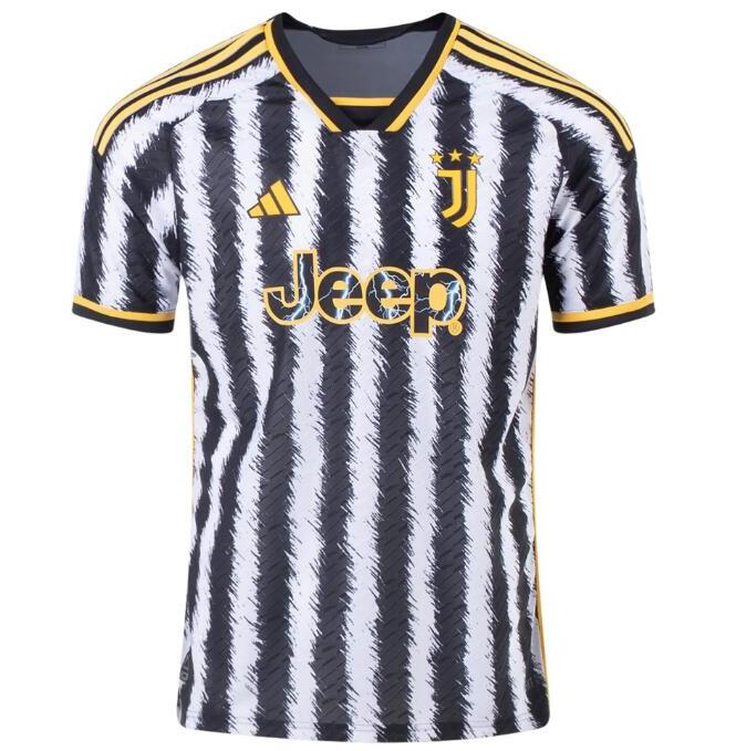 Juventus Home Kit Soccer Jersey 2023/24 Player Edition